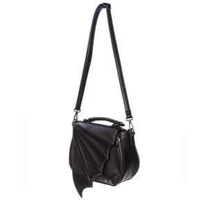 Black Bat Wing Shoulder/cross Bodg Bag